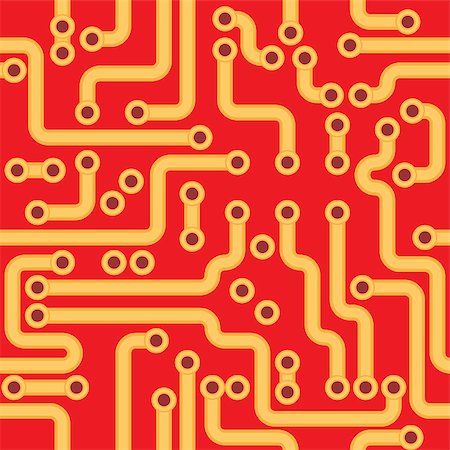 simsearch:400-05209179,k - Square vector seamless texture - the electronic circuit board Stock Photo - Budget Royalty-Free & Subscription, Code: 400-06912014