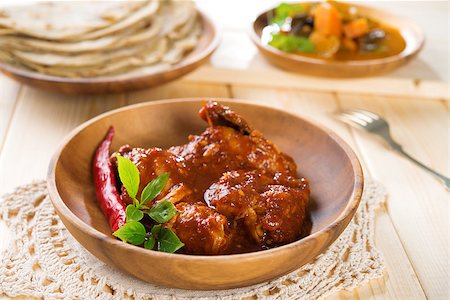 simsearch:400-07418409,k - Indian curry chicken. Popular Indian dish on dining table. Stock Photo - Budget Royalty-Free & Subscription, Code: 400-06927755