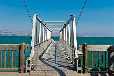 Metal Mooring Line on the Galilee Sea, Kinneret Stock Photo - Budget Royalty-Free & Subscription, Code: 400-06928363