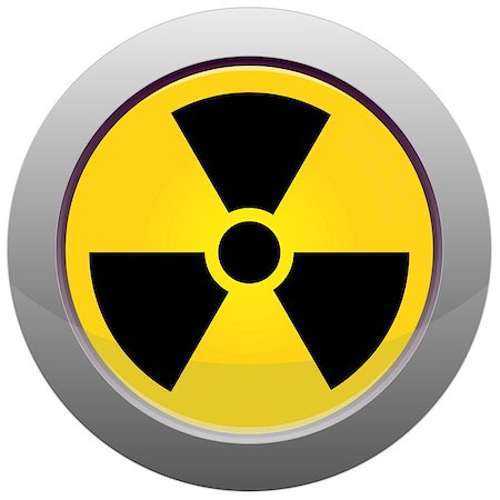 simsearch:400-03993174,k - Button with radiation sign. Also available as a Vector in Adobe illustrator EPS format, compressed in a zip file. The vector version be scaled to any size without loss of quality. Stock Photo - Budget Royalty-Free & Subscription, Code: 400-06928930