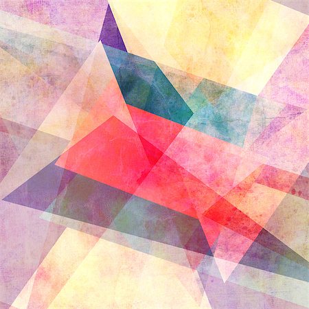 bright colorful abstract background with geometric elements Stock Photo - Budget Royalty-Free & Subscription, Code: 400-06928993