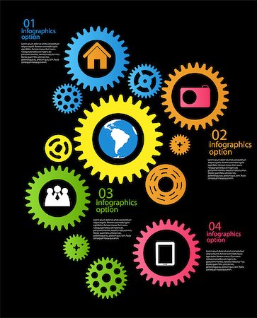 explode data - Infographic business template vector illustration Stock Photo - Budget Royalty-Free & Subscription, Code: 400-06945572