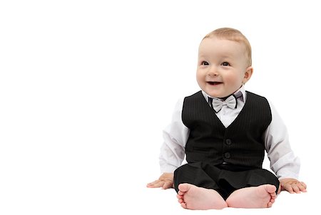 happy boy in suit Photographie de stock - Aubaine LD & Abonnement, Code: 400-06948328