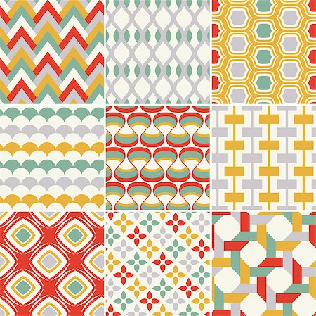 seamless dot fabric pattern - retro seamless pattern Stock Photo - Budget Royalty-Free & Subscription, Code: 400-07034758