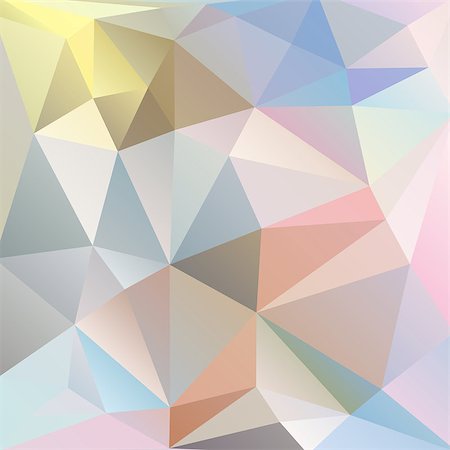 simsearch:400-06928070,k - graphic geometric pattern with different colored triangles Stock Photo - Budget Royalty-Free & Subscription, Code: 400-07047443