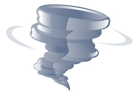 Weather icon clipart tornado cyclone illustration Photographie de stock - Aubaine LD & Abonnement, Code: 400-07049218