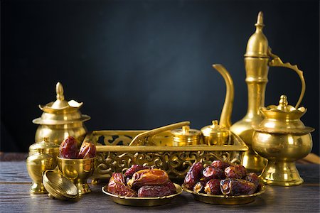 ramadan - ramadan food also known as kurma , Palm dates Stock Photo - Budget Royalty-Free & Subscription, Code: 400-07043415