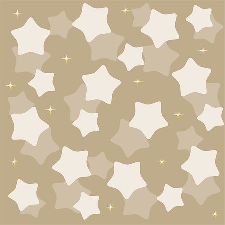 simsearch:400-05006261,k - golden yellow stars over blue background vector illustration Stock Photo - Budget Royalty-Free & Subscription, Code: 400-07055138