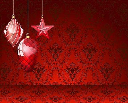 season vector - Christmas  background. EPS 10 Vector illustration  with transparency and meshes. Stock Photo - Budget Royalty-Free & Subscription, Code: 400-07106465
