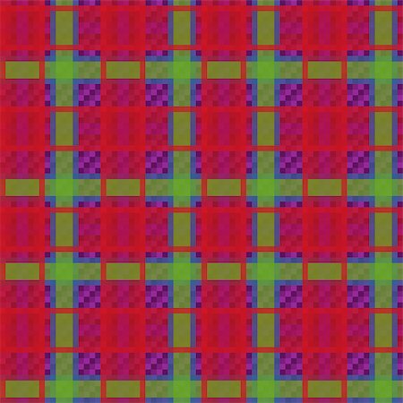 simsearch:400-07215658,k - Tartan traditional checkered seamless vector pattern in red and green Stock Photo - Budget Royalty-Free & Subscription, Code: 400-07100913