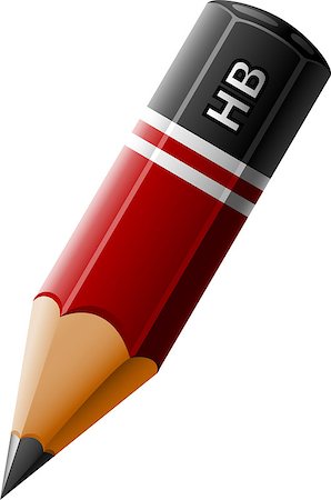 Vector Pencil Stock Photo - Budget Royalty-Free & Subscription, Code: 400-07116529