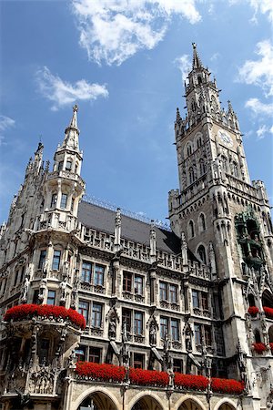 Munich in the sunny day Photographie de stock - Aubaine LD & Abonnement, Code: 400-07123240