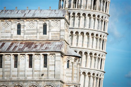 simsearch:400-05672489,k - Closeup picture of the Leaning Tower in Pisa, Italy Stock Photo - Budget Royalty-Free & Subscription, Code: 400-07175202
