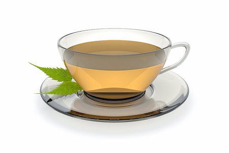 An image of a nice cup of tee isolated on a white background Stock Photo - Budget Royalty-Free & Subscription, Code: 400-07172658