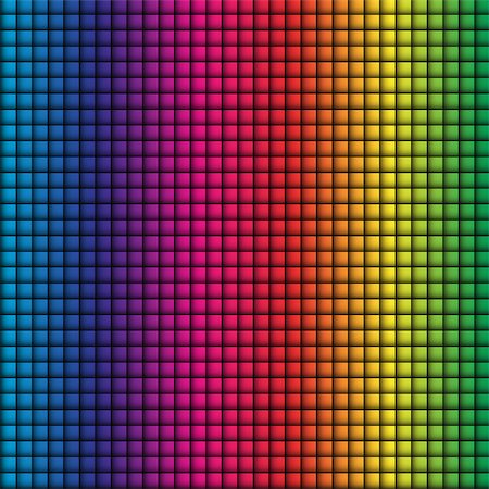 simsearch:400-04875332,k - Rainbow Background Seamless Colorful Squares Photographie de stock - Aubaine LD & Abonnement, Code: 400-07211379