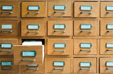 simsearch:400-06072564,k - Old archive with wooden drawers Stock Photo - Budget Royalty-Free & Subscription, Code: 400-07244780