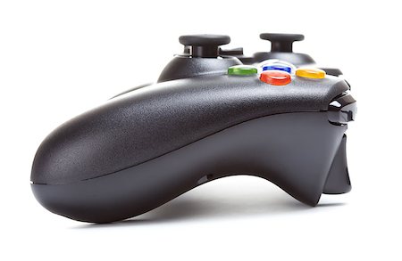 game controller isolated on a white background Stock Photo - Budget Royalty-Free & Subscription, Code: 400-07254593