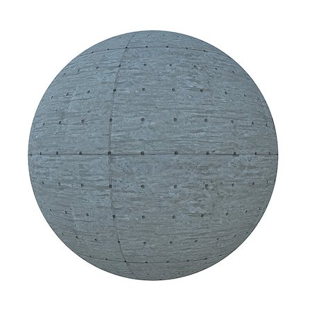 simsearch:400-04016023,k - Ball of cement. Isolated render on a white background Stock Photo - Budget Royalty-Free & Subscription, Code: 400-07256527