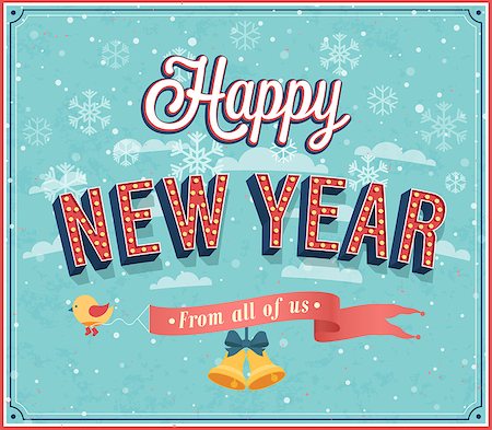 simsearch:400-07222092,k - New year typographic design. Vector illustration. Stock Photo - Budget Royalty-Free & Subscription, Code: 400-07256791