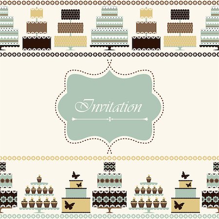 Vector set of holiday design elements Stock Photo - Budget Royalty-Free & Subscription, Code: 400-07257125