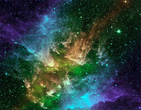 simsearch:400-07771092,k - Star field in space, a nebulae and a gas congestion. "Elements of this image furnished by NASA". Stock Photo - Budget Royalty-Free & Subscription, Code: 400-07251029