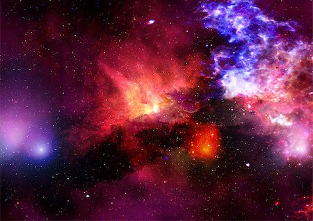 simsearch:400-07771092,k - Star field in space, a nebulae and a gas congestion. "Elements of this image furnished by NASA". Stock Photo - Budget Royalty-Free & Subscription, Code: 400-07251021