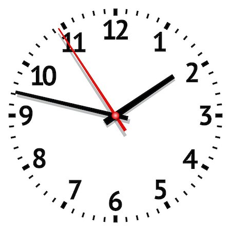 simsearch:400-07977470,k - clock. vector illustration Stock Photo - Budget Royalty-Free & Subscription, Code: 400-07272632