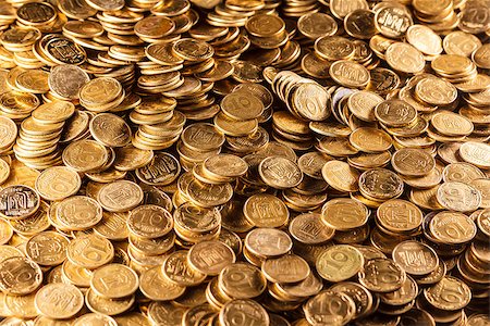 pile of coins Stock Photo - Budget Royalty-Free & Subscription, Code: 400-07295445