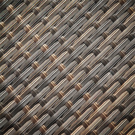 Wicker or rattan bamboo material for background Stock Photo - Budget Royalty-Free & Subscription, Code: 400-07299018