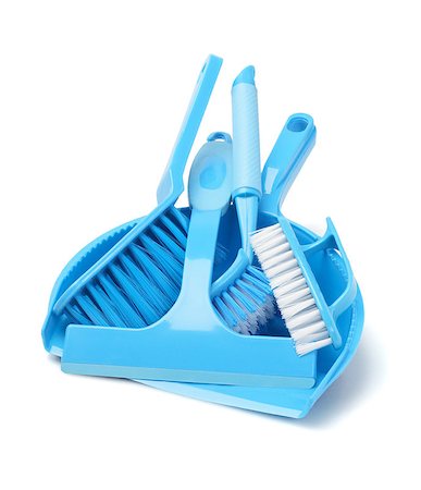 simsearch:400-05370670,k - Household Cleaning Tools On White Background Stock Photo - Budget Royalty-Free & Subscription, Code: 400-07291577