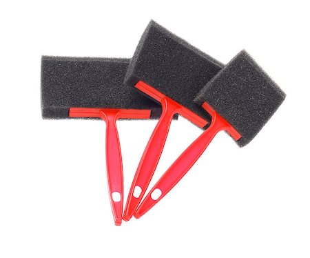 simsearch:400-05370670,k - Sponge Brushes Isolated On White Background Stock Photo - Budget Royalty-Free & Subscription, Code: 400-07293717