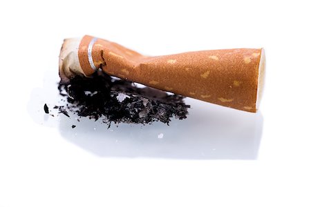 simsearch:400-06761272,k - stop smoking cigarettes ashtrey nicotine closeup isolated object Stock Photo - Budget Royalty-Free & Subscription, Code: 400-07304969