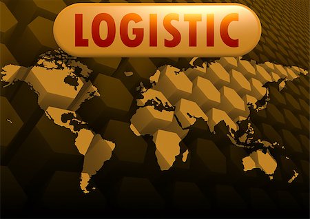 simsearch:400-06737278,k - Logistic world map  image with hi-res rendered artwork that could be used for any graphic design. Stock Photo - Budget Royalty-Free & Subscription, Code: 400-07314573