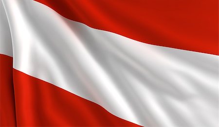 simsearch:400-06086537,k - A flag of Austria in the wind Stock Photo - Budget Royalty-Free & Subscription, Code: 400-07314854