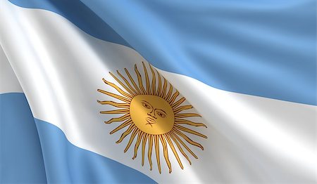 simsearch:400-06389956,k - A flag of Argentina in the wind Photographie de stock - Aubaine LD & Abonnement, Code: 400-07313156