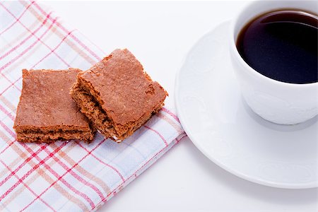 simsearch:400-07305144,k - sweet cookies biscuit with black coffee on wooden table Stock Photo - Budget Royalty-Free & Subscription, Code: 400-07328474