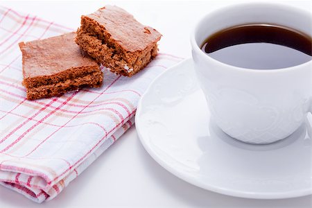 simsearch:400-07305144,k - sweet cookies biscuit with black coffee on wooden table Stock Photo - Budget Royalty-Free & Subscription, Code: 400-07328473