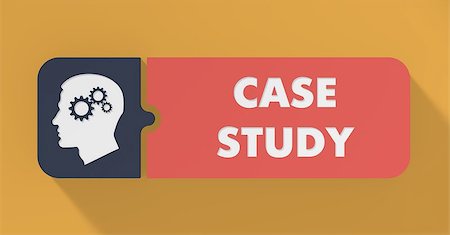 simsearch:400-07337983,k - Case Study Concept in Flat Design with Long Shadows. Stock Photo - Budget Royalty-Free & Subscription, Code: 400-07338766