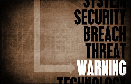 Warning Computer Security Threat and Protection Stock Photo - Budget Royalty-Free & Subscription, Code: 400-07331294