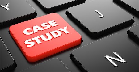 simsearch:400-07337983,k - Case Study on Red Button on Black Computer Keyboard. Stock Photo - Budget Royalty-Free & Subscription, Code: 400-07331991