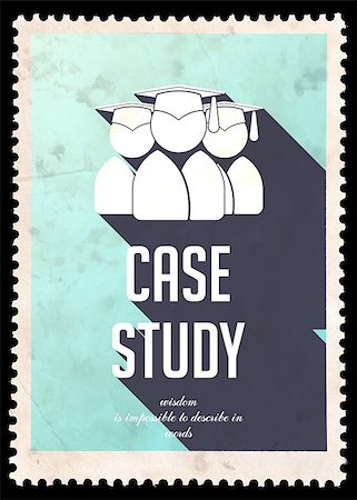 simsearch:400-07337983,k - Case Study on Light Blue Background. Vintage Concept in Flat Design with Long Shadows. Stock Photo - Budget Royalty-Free & Subscription, Code: 400-07332102