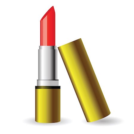 simsearch:400-05708035,k - colorful illustration with red lipstick for your design Stock Photo - Budget Royalty-Free & Subscription, Code: 400-07406642