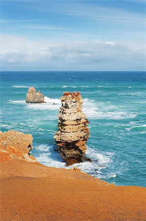disciple - rocks in the Bay of Islands Coastal Park,Great Ocean Road, Australia. Stock Photo - Budget Royalty-Free & Subscription, Code: 400-07408040