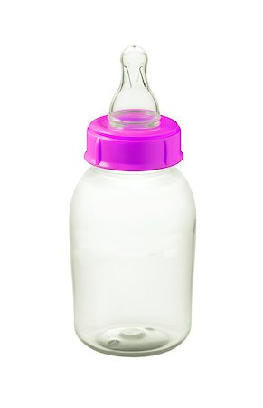 simsearch:400-06751007,k - baby milk bottle isolated on white background Stock Photo - Budget Royalty-Free & Subscription, Code: 400-07415258