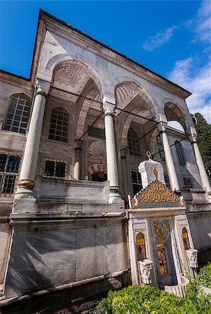 Entry to Neo Classical Library of Sultan Ahmed Stock Photo - Budget Royalty-Free & Subscription, Code: 400-07416041