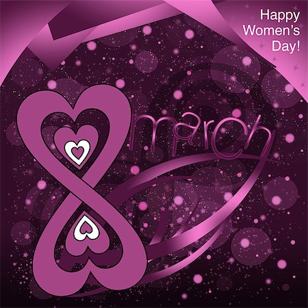 simsearch:400-07418602,k - Infinite Roles. Infinite Love. Happy Women's Day! Stock Photo - Budget Royalty-Free & Subscription, Code: 400-07418861