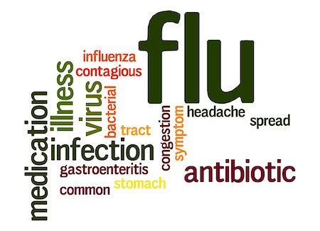 Flu word cloud Stock Photo - Budget Royalty-Free & Subscription, Code: 400-07424971