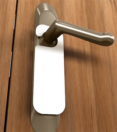 simsearch:400-04617631,k - Doorknob with a white tag. Your text on the white space. Stock Photo - Budget Royalty-Free & Subscription, Code: 400-07427618