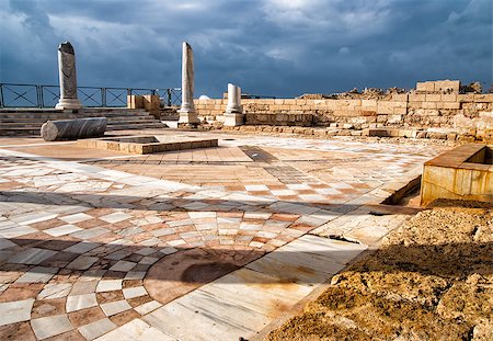 simsearch:400-06642892,k - Caesarea park antique of ruins, Israel Stock Photo - Budget Royalty-Free & Subscription, Code: 400-07428435