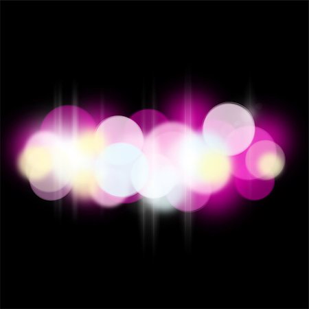 Blurred bokeh abstract colorful background with copy space Stock Photo - Budget Royalty-Free & Subscription, Code: 400-07481677